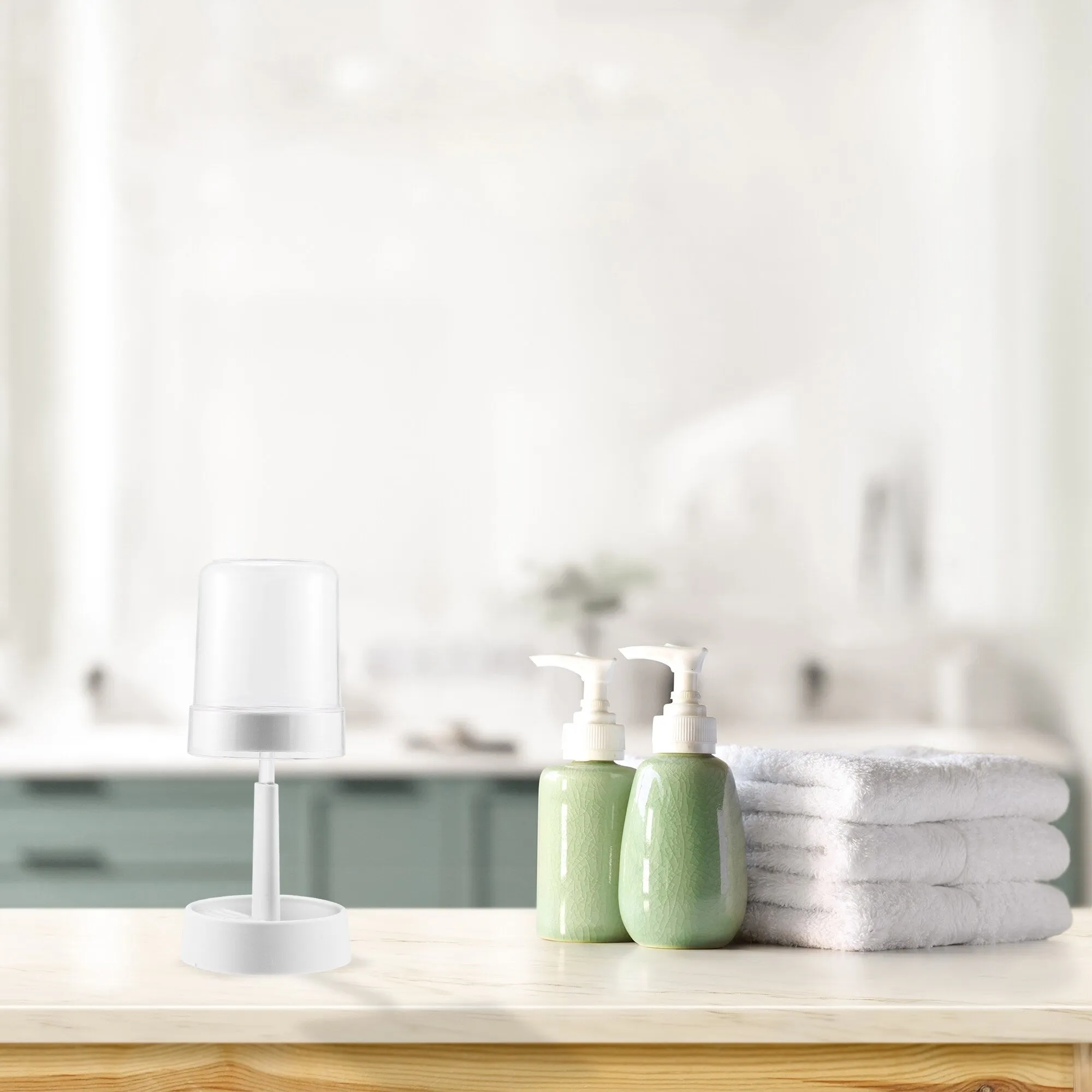 1 Pcs Toothbrush Holder with Cover Electric Toothbrush Holder 10.63"