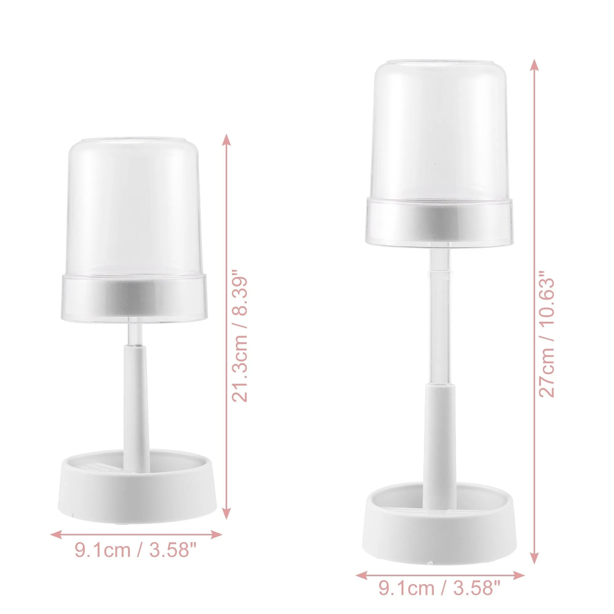 1 Pcs Toothbrush Holder with Cover Electric Toothbrush Holder 10.63"