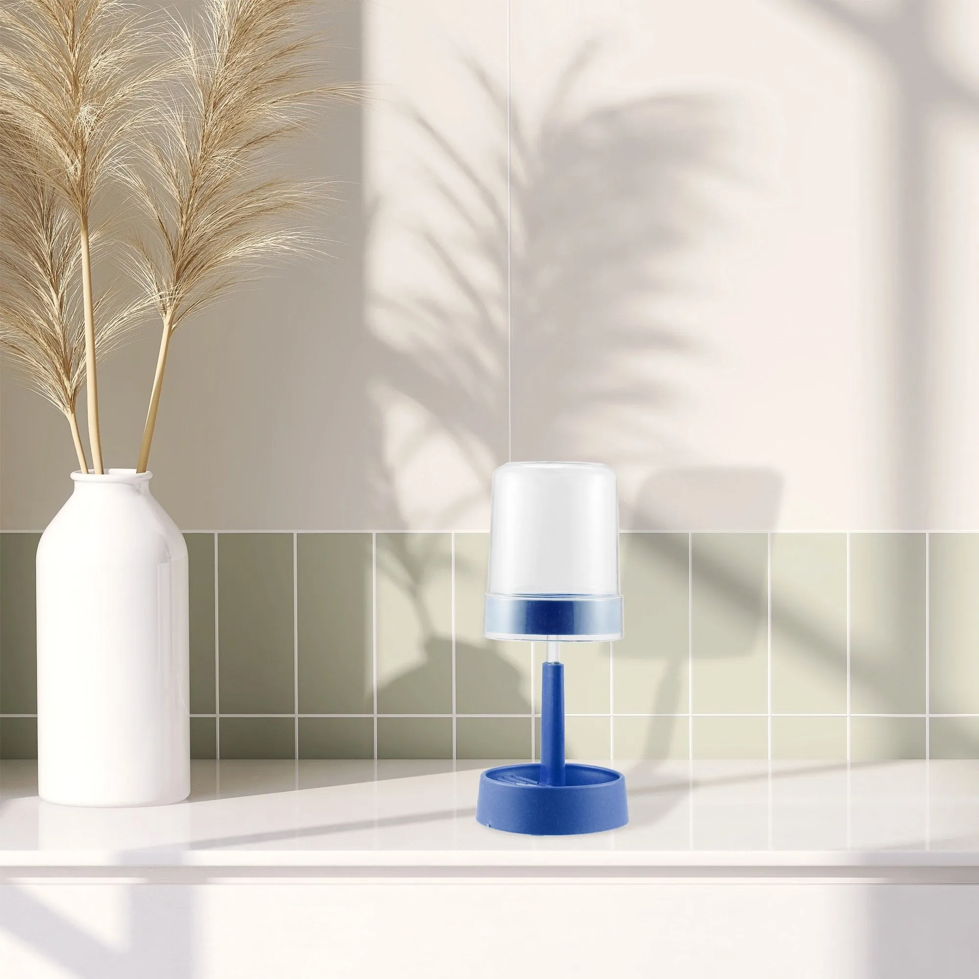 1 Pcs Toothbrush Holder with Cover Electric Toothbrush Holder 10.63"