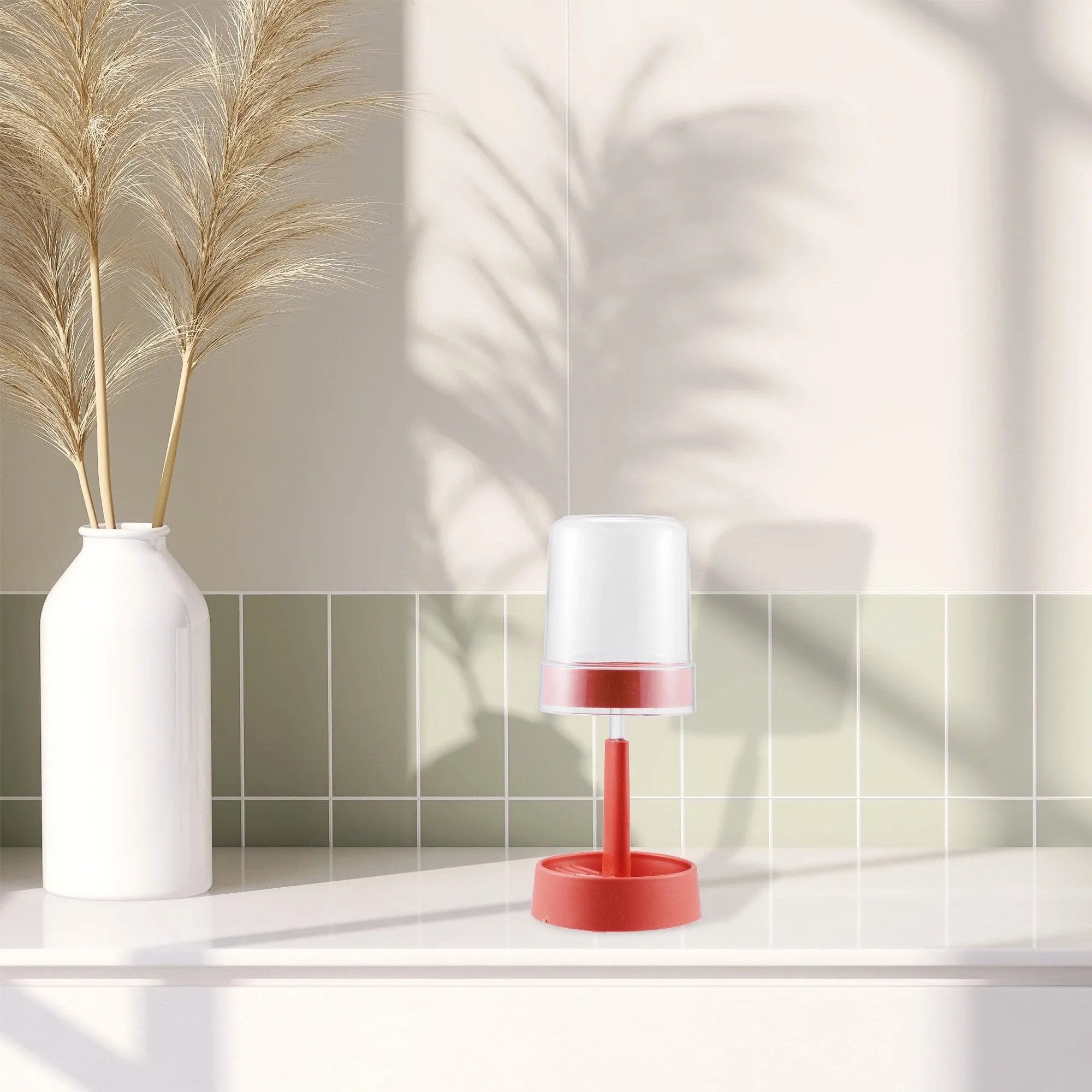 1 Pcs Toothbrush Holder with Cover Electric Toothbrush Holder 10.63"