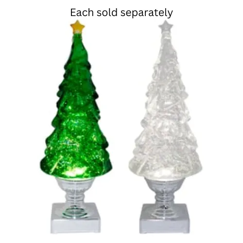 14" LED Glitter Tree Decorative Mirror,Home Decor Mirror