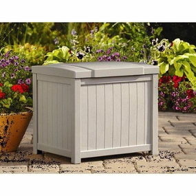 1  Suncast 22 Gallon Deck Box