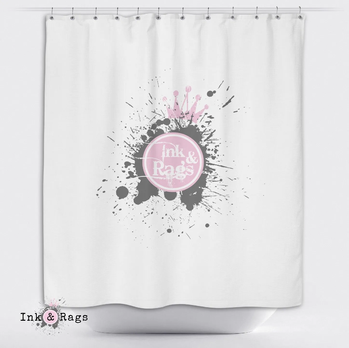 1nk Custom Shower Curtains and Optional Bath Mats Lighting,Lamps Fixtures