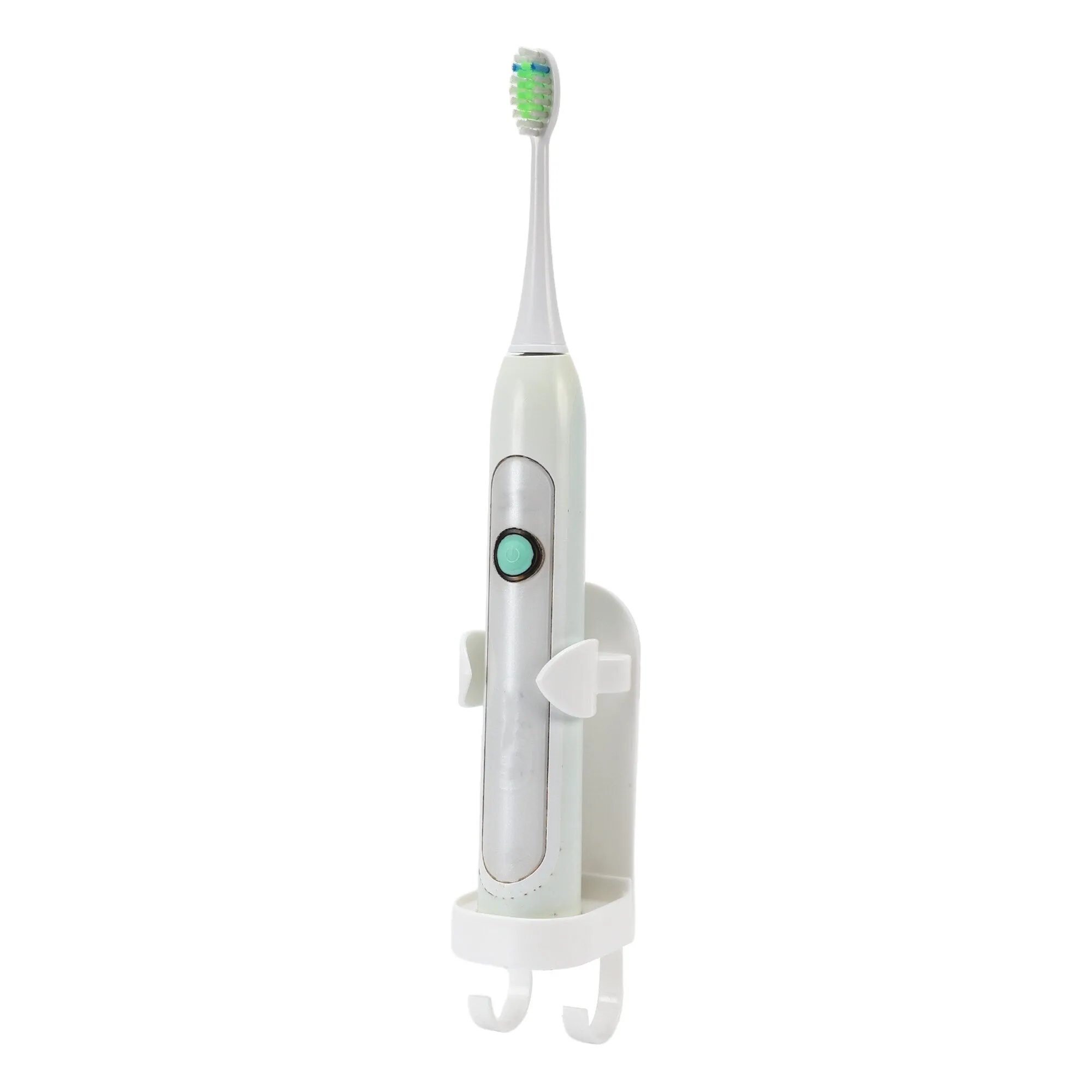 2 Pcs Wall-mounted Toothbrush Holder, Hanging Toothbrush Holder, 5.28"x1.73"x1.81"