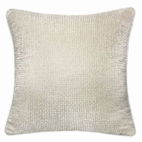 20 X 20 Inches Shimmering Polyester Accent Pillow, Set of 2, Silver pillows,bed pillow,sleeping cushion