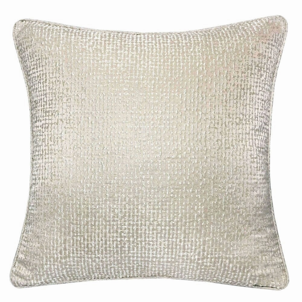 20 X 20 Inches Shimmering Polyester Accent Pillow, Set of 2, Silver pillows,bed pillow,sleeping cushion