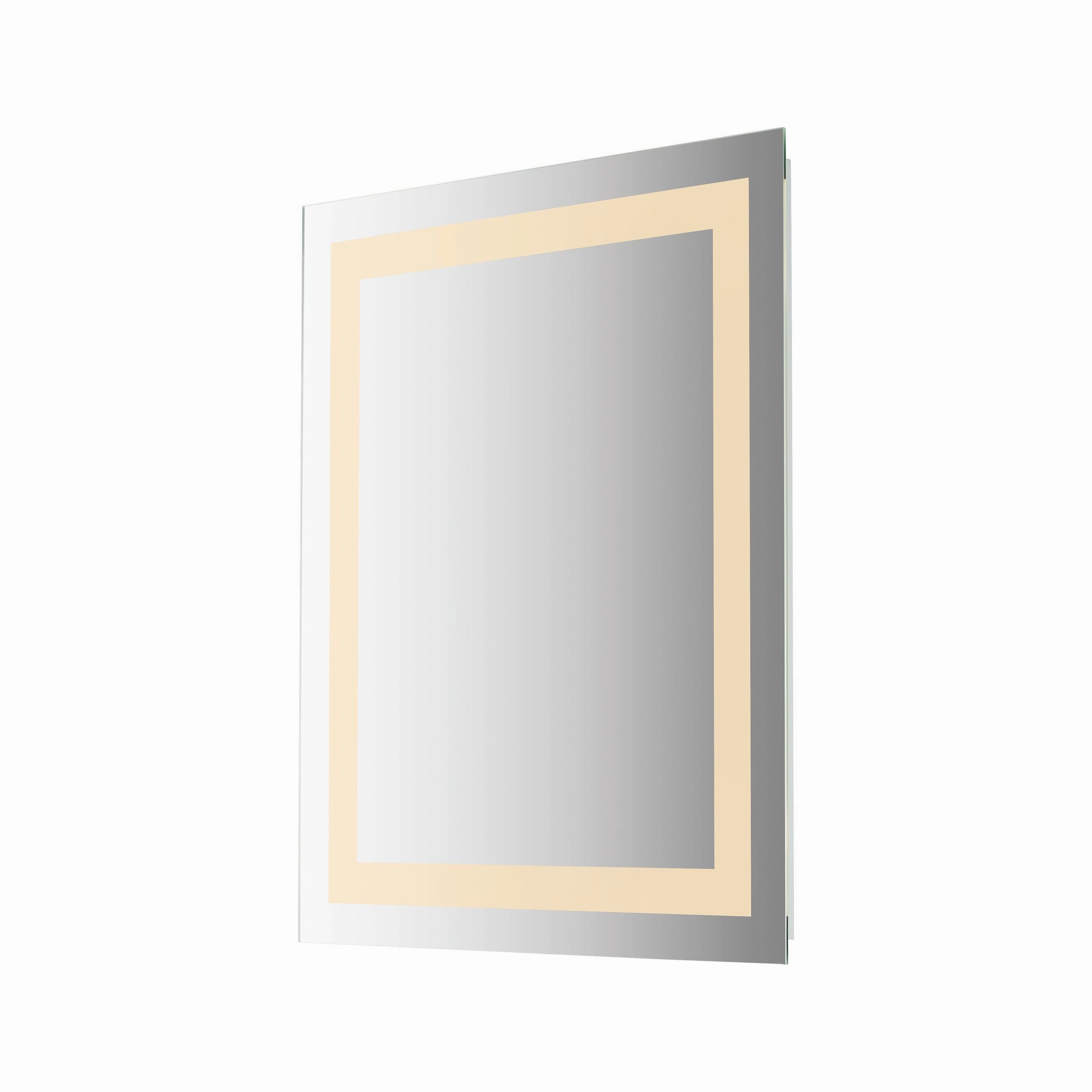 24" x 30" 5CCT Perimeter Frontlit LED Mirror Wall Decor,modern wall decor set