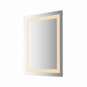 24" x 30" 5CCT Perimeter Frontlit LED Mirror Mirrors,large decorative mirror