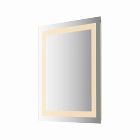 24" x 30" 5CCT Perimeter Frontlit LED Mirror Wall Decor,modern wall decor set