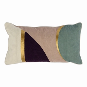 26 Inch Soft Fabric Accent Throw Pillow, Clean Lined, Abstract, Muticolor - Gold, Brown pillows,bed pillow,sleeping cushion