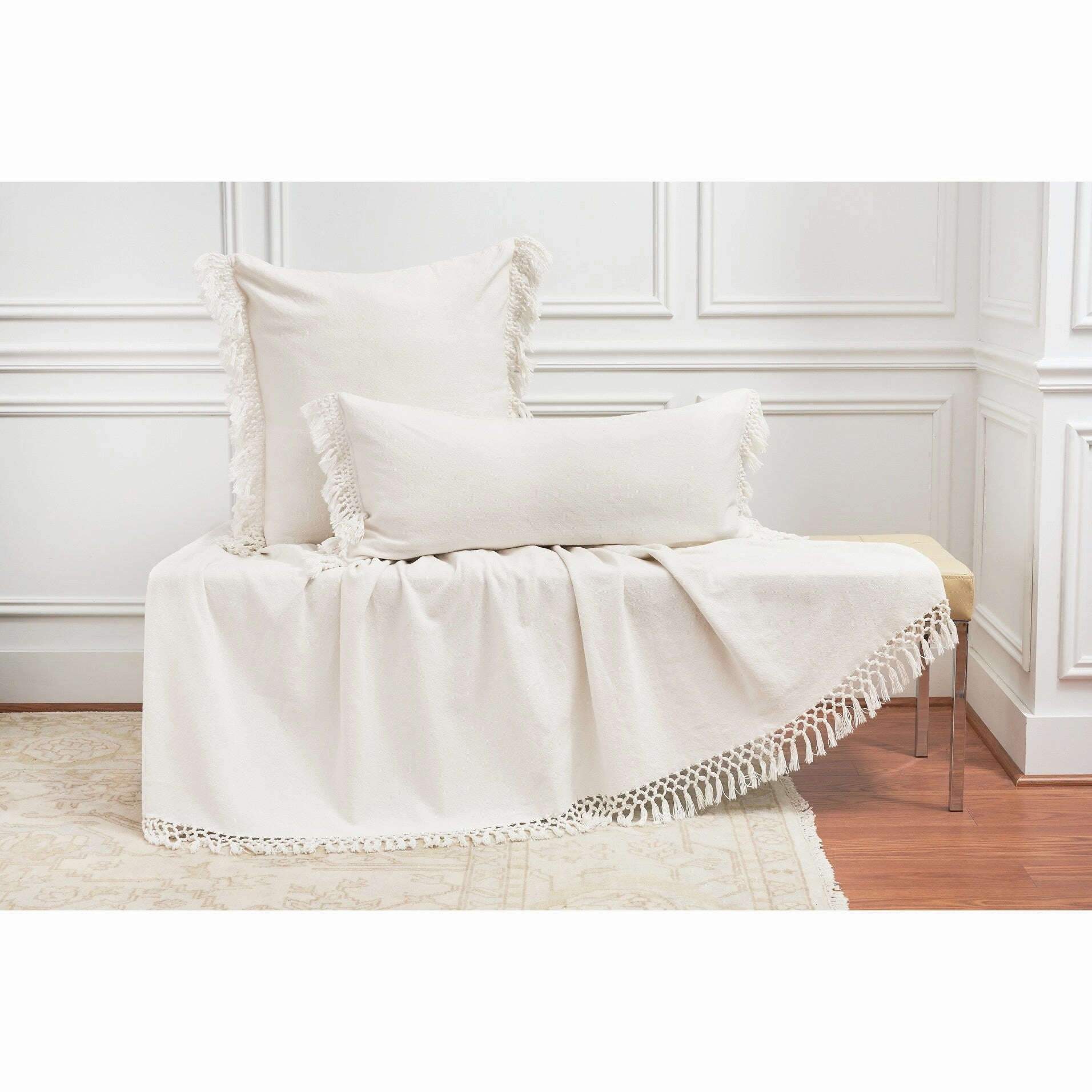 26" x 26" Lavato Dove Cotton Euro Sham - Machine Washable