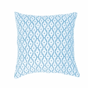 26" x 26" Talley Santorini Cotton Euro Sham - Machine Washable pillowcases,cotton pillow covers,bed linen