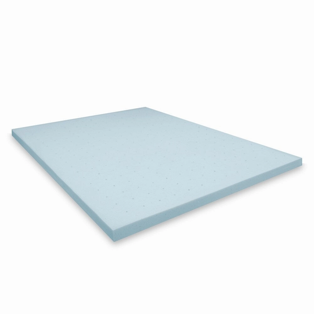 2.5 Inch Gel Memory Foam Mattress Topper - Crown Comfort