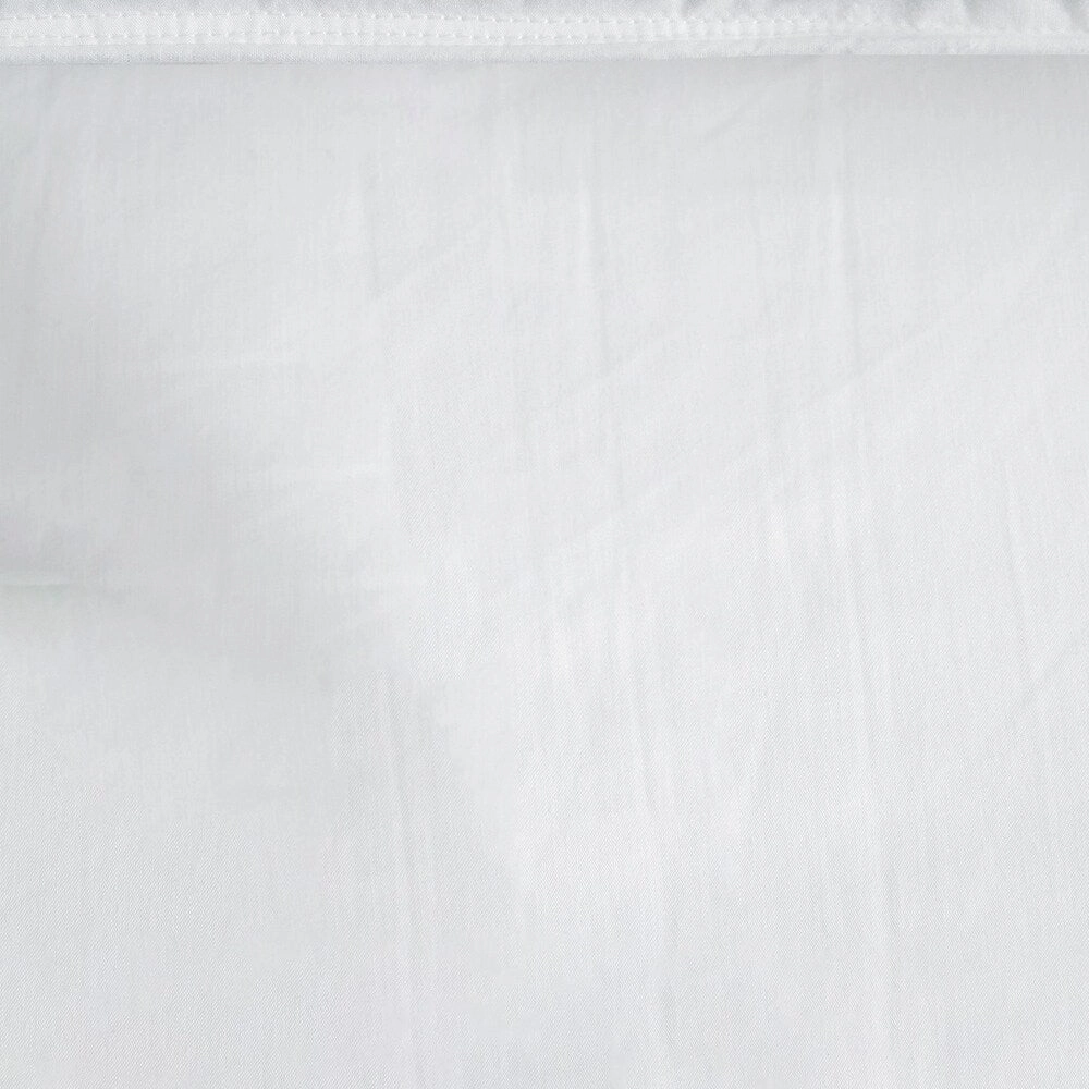 2 Pack Soft Premium White Down Bed Pillows for Stomach Sleepers