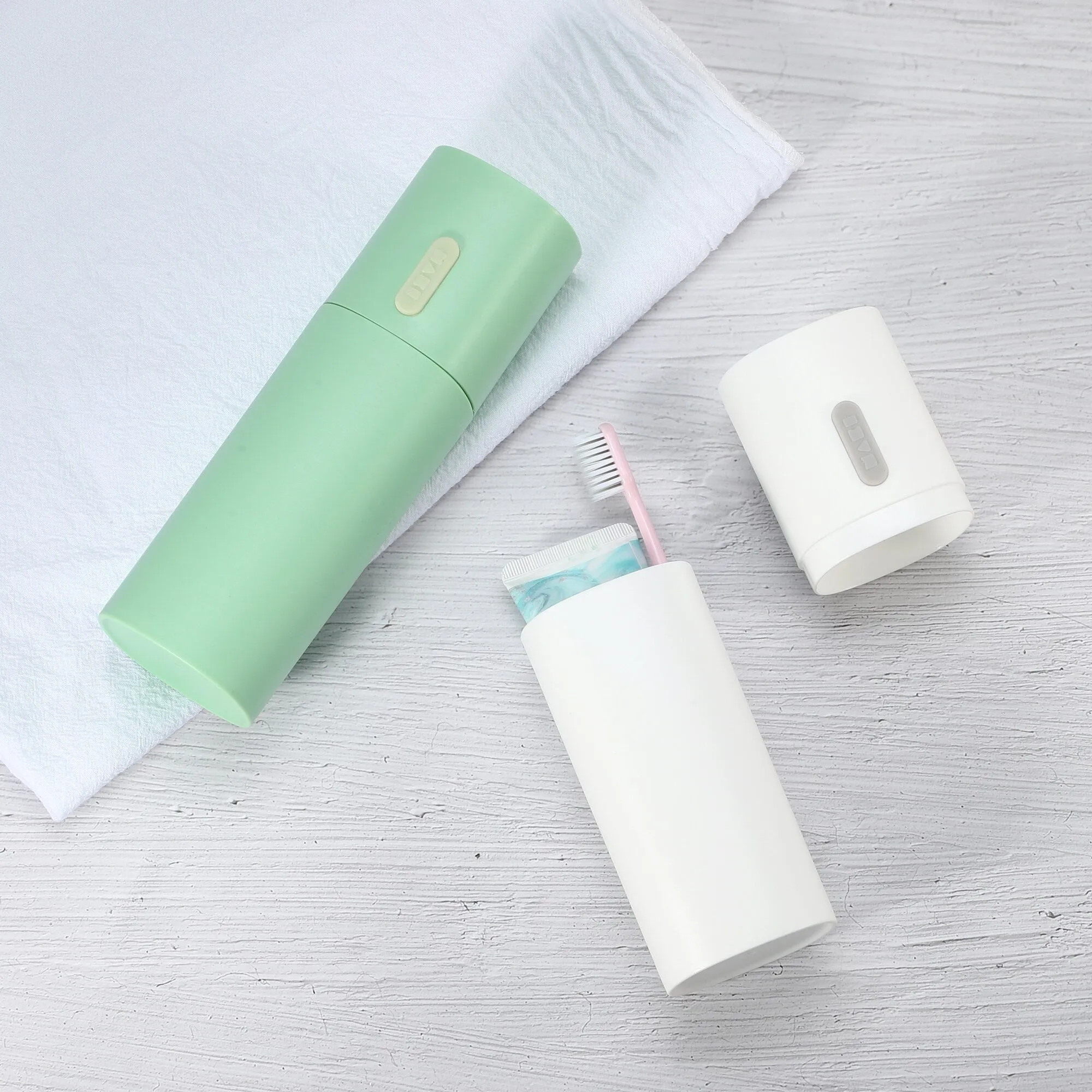 2pcs Toothbrush Travel Case Lightweight for Travel 7.68"x2.36"