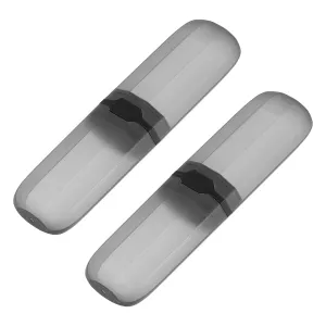 2pcs Travel Toothbrush Case Transparent Portable Toothbrush Holder Toothbrush Holder,Bathroom Organizer