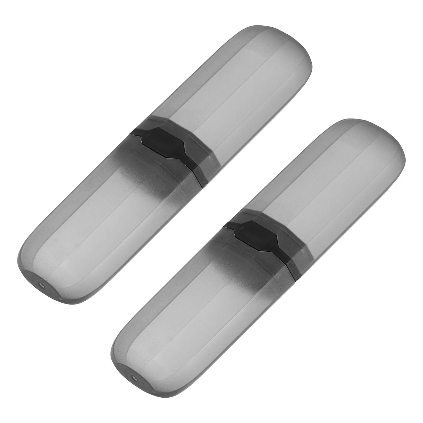 2pcs Travel Toothbrush Case Transparent Portable Toothbrush Holder Toothbrush Holder,Bathroom Organizer