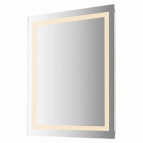 30" x 36" 5CCT Perimeter Frontlit LED Mirror Wall Decor,modern wall decor set