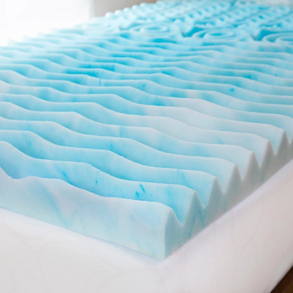 3-Inch 5-Zone Orthopedic Foam Mattress Topper