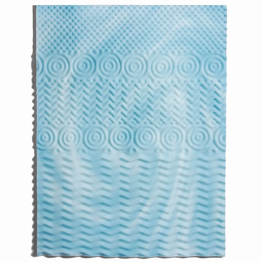 3-Inch 5-Zone Orthopedic Foam Mattress Topper