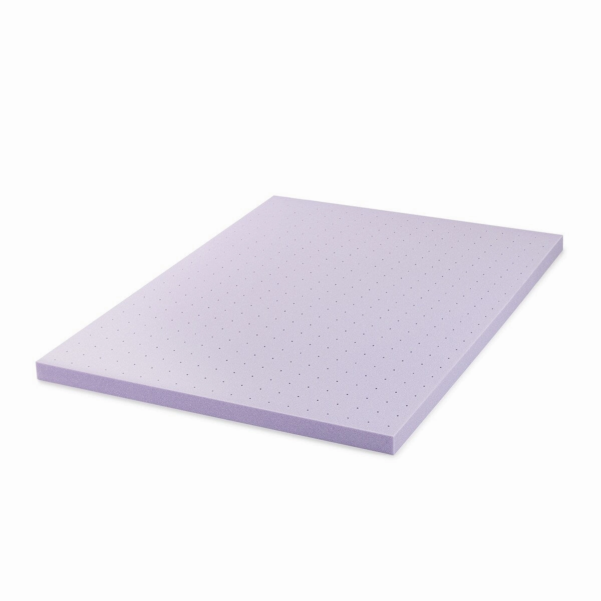 3 Inch Ventilated Memory Foam Mattress Topper with Lavender Infusion