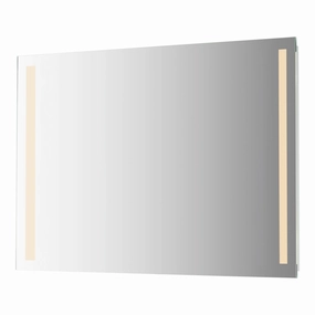 48" x 30" LED Mirror-2 Strip Wall Decor,modern wall decor set