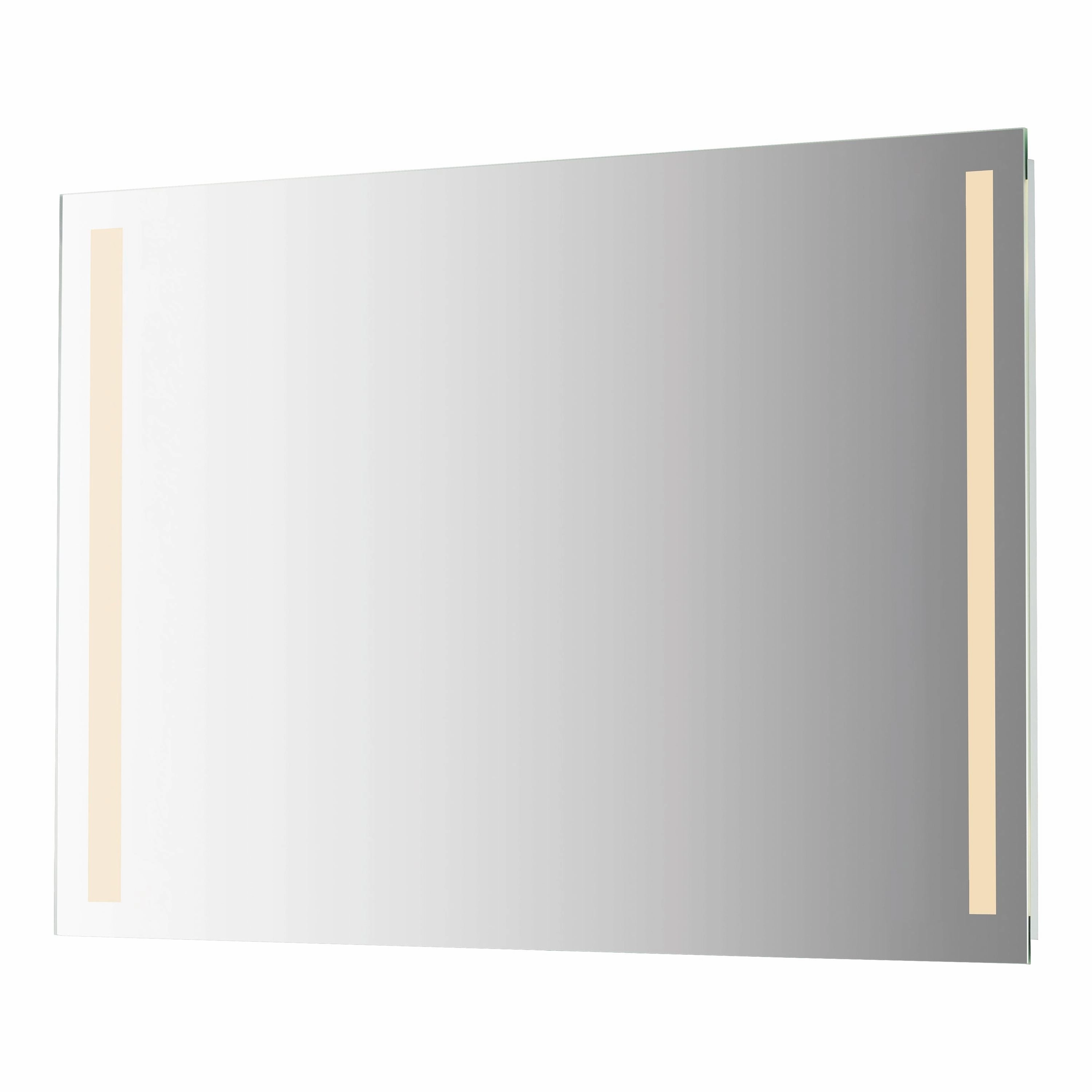48" x 30" LED Mirror-2 Strip Wall Decor,modern wall decor set