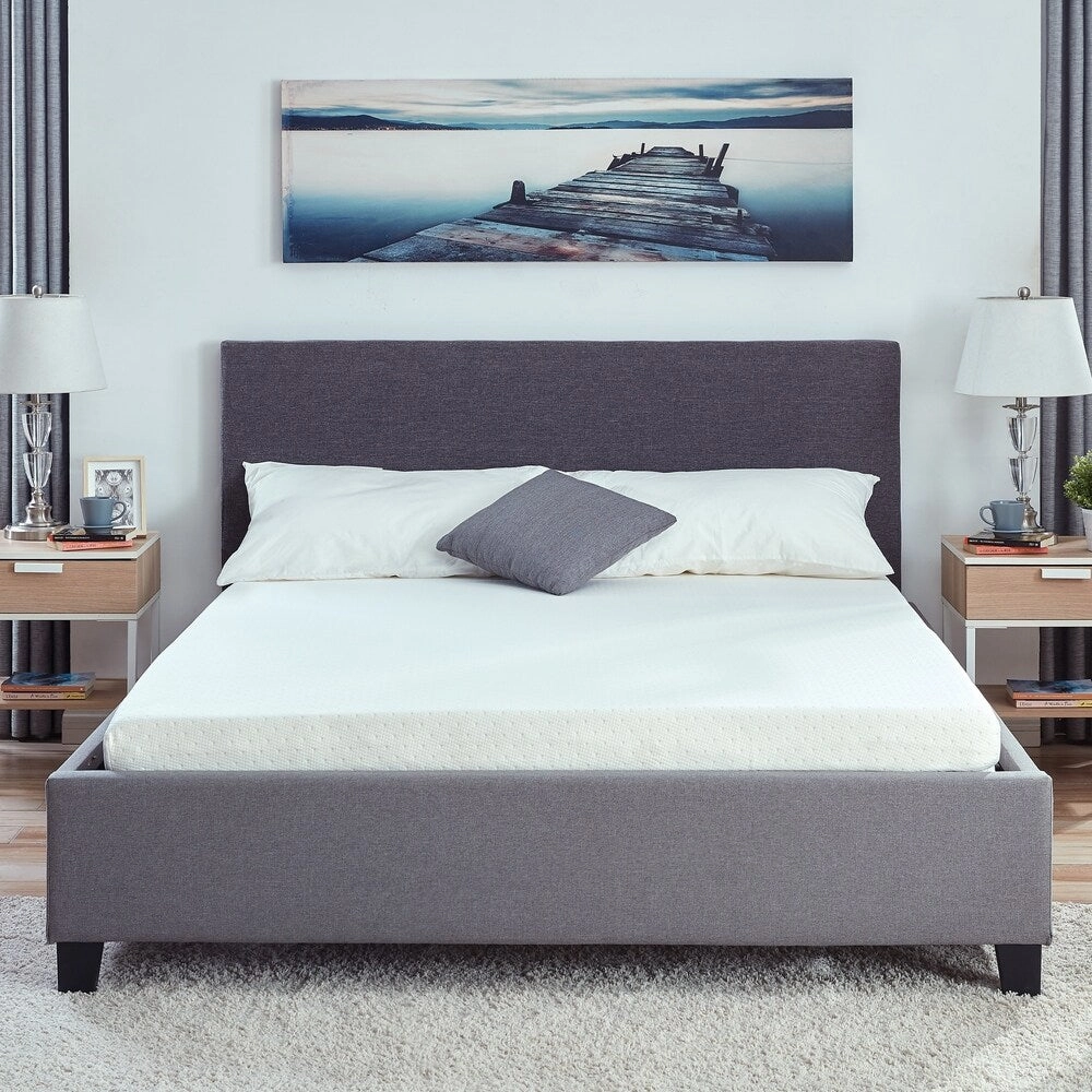 4" Memory Foam Mattress Topper Pad with Cool Gel