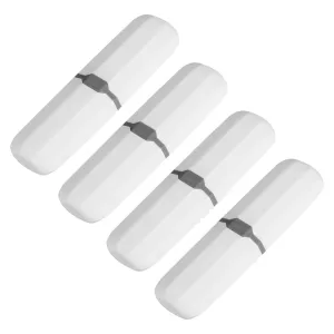 4pcs Travel Toothbrush Case Portable Toothbrush Holder for Home Travel Toothbrush Holder,Bathroom Organizer