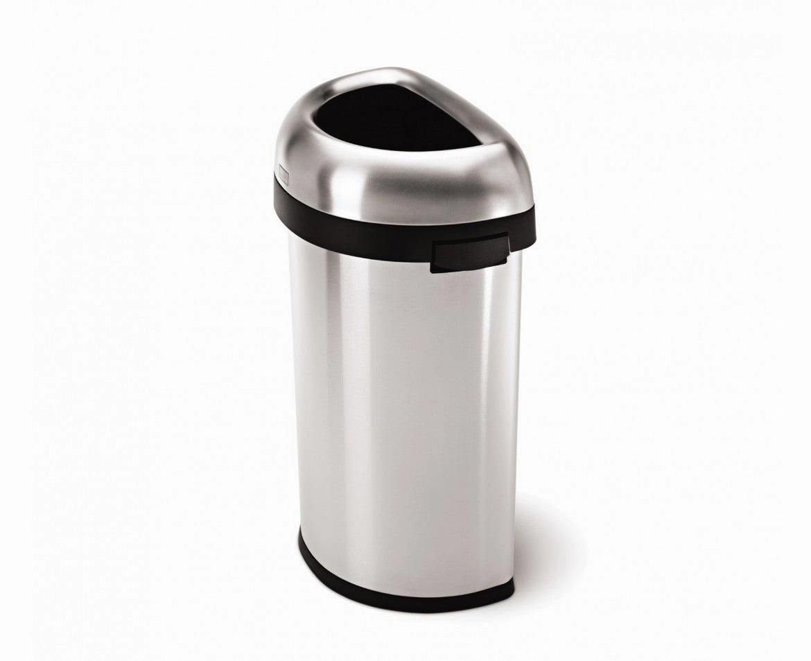60 litre semi-round open can