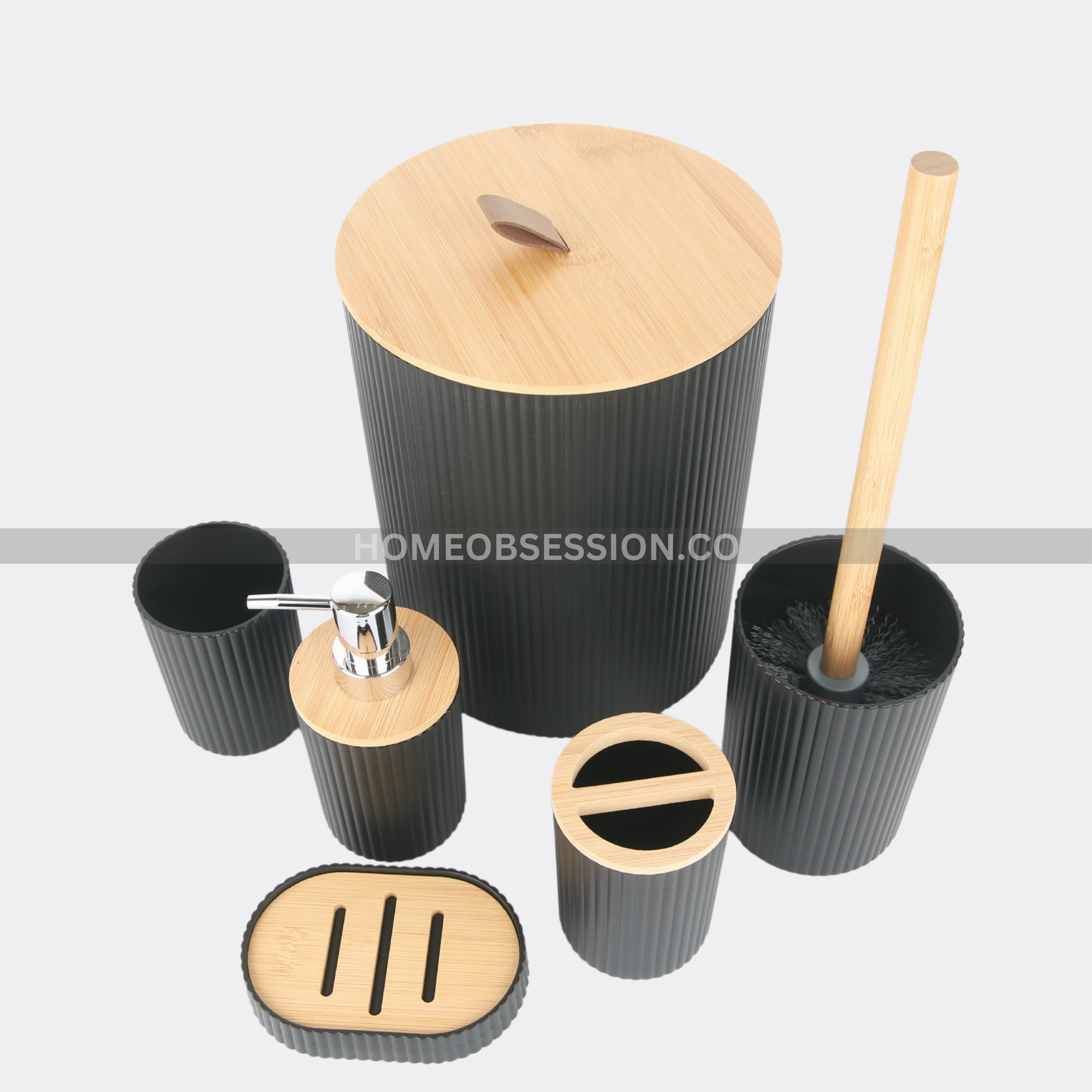 6 Pieces Ductile Bath Set