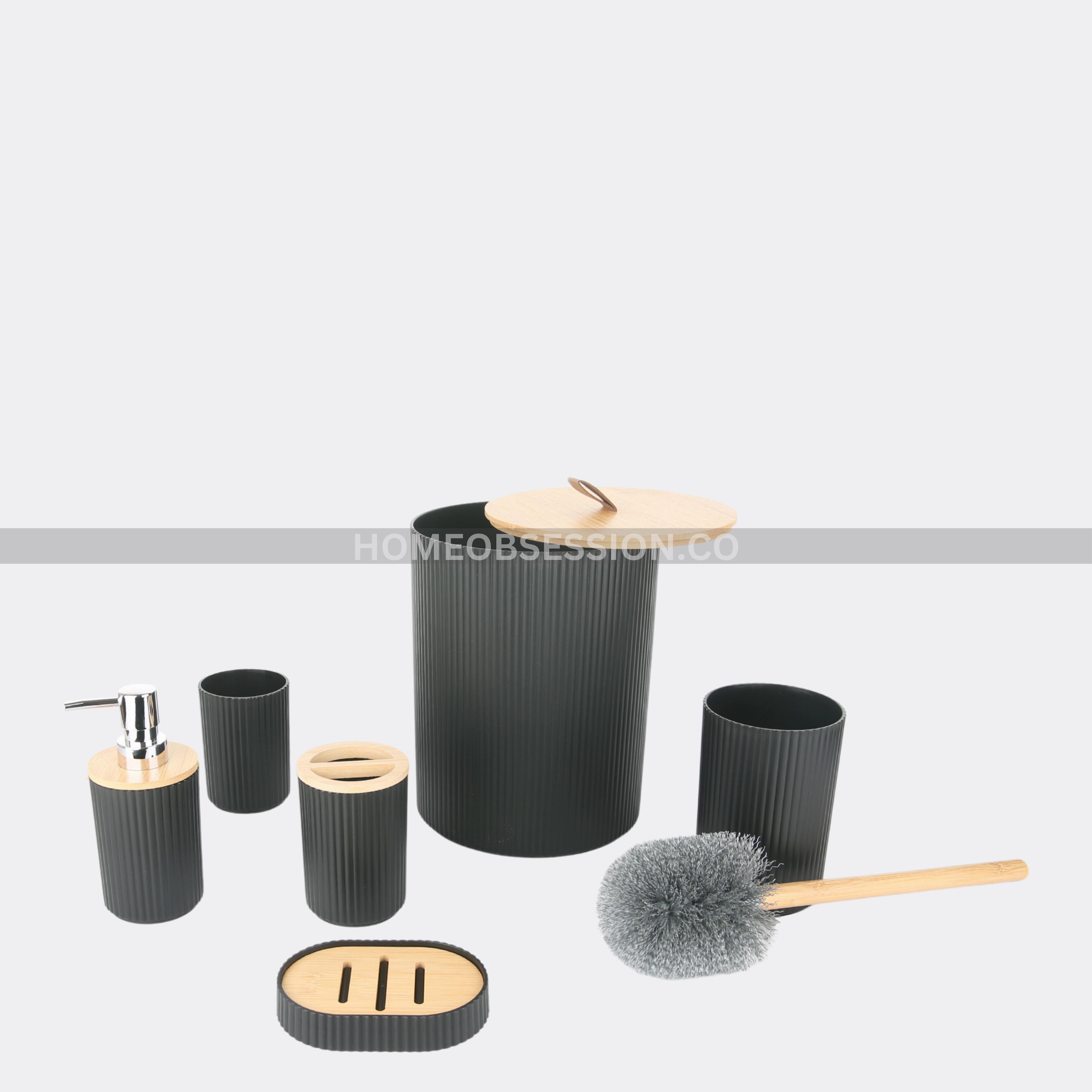 6 Pieces Ductile Bath Set