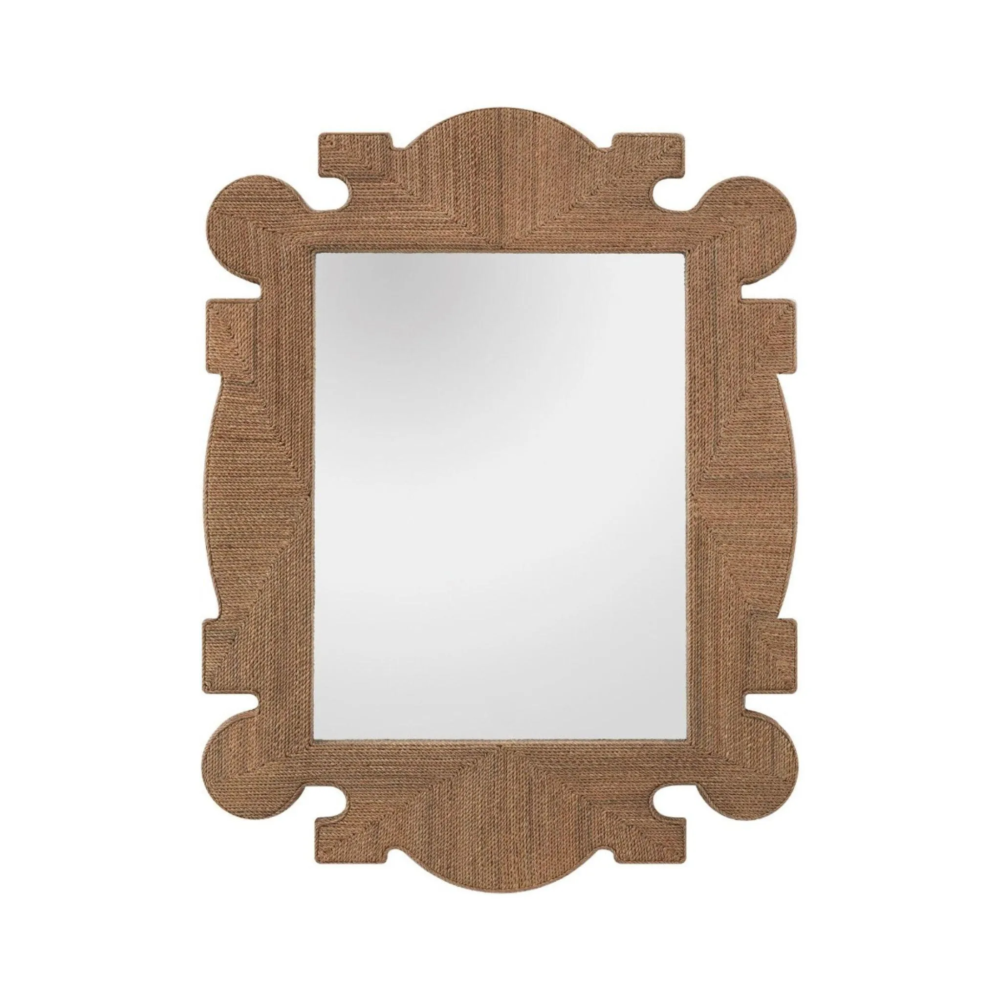 Abaca Wrapped Mowgli Wall Mirror Cutting Board,Kitchen Board