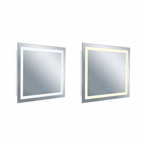 Abril Lighted Mirror Wall Decor,modern wall decor set