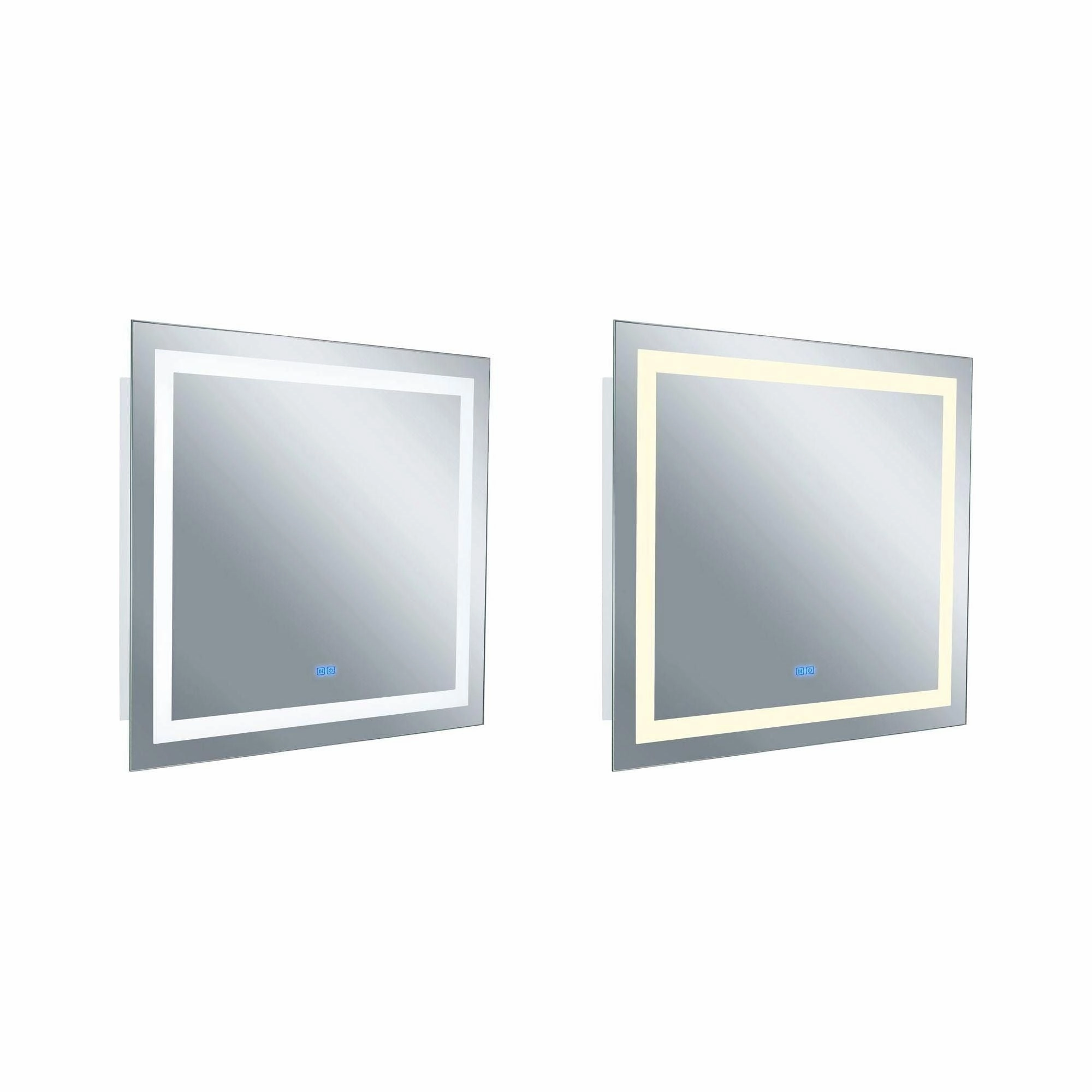 Abril Lighted Mirror Wall Decor,modern wall decor set