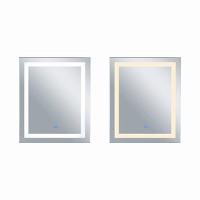 Abril Lighted Mirror Wall Decor,modern wall decor set