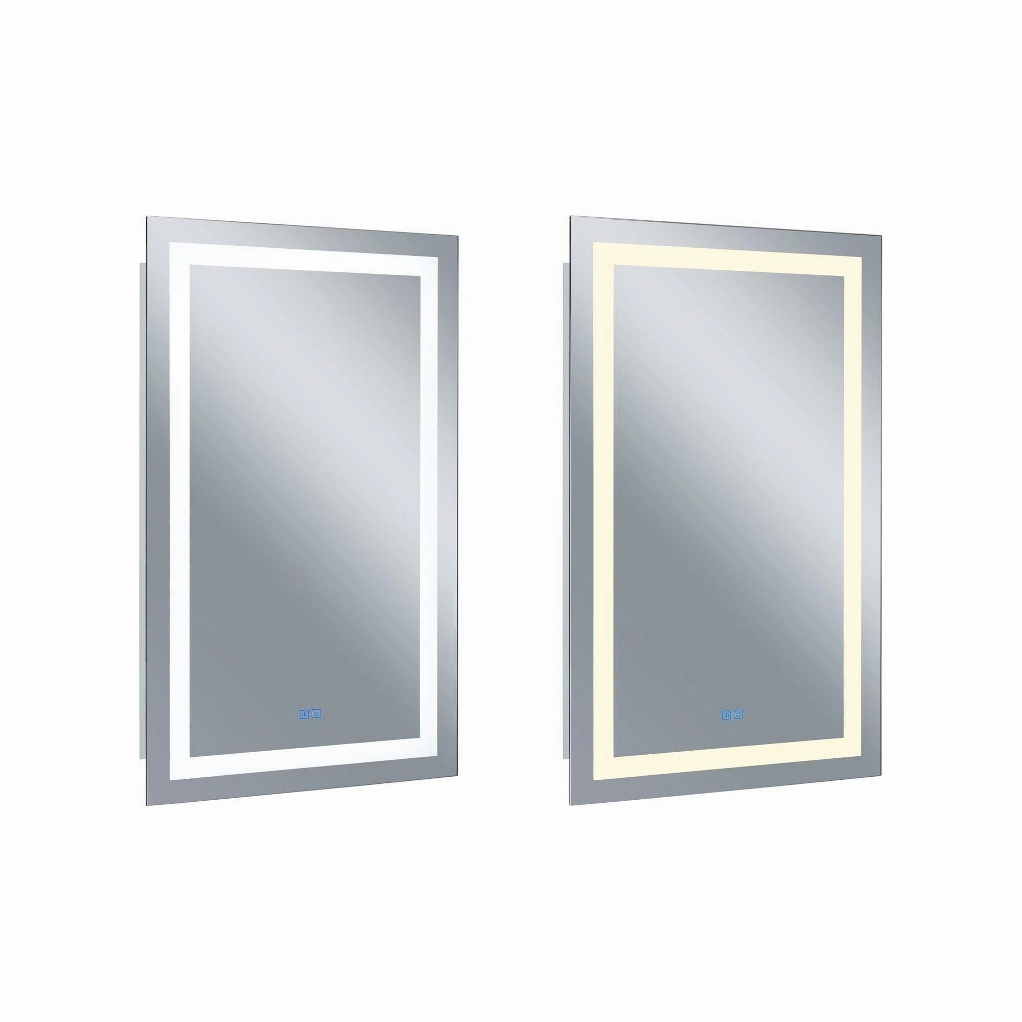 Abril Lighted Mirror Wall Decor,modern wall decor set