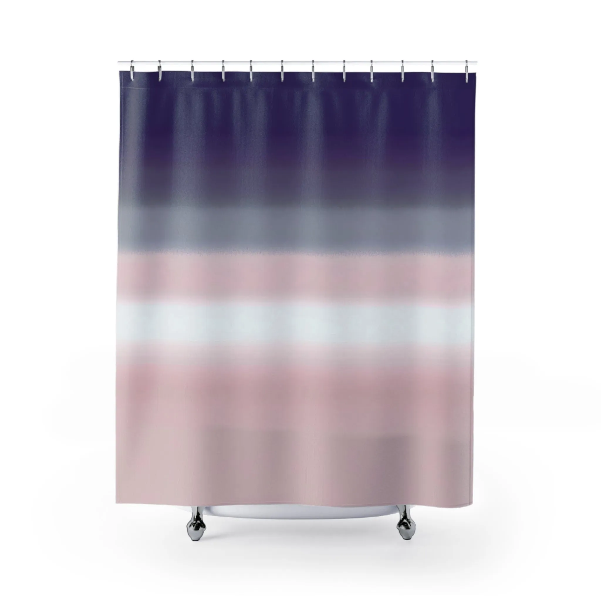 Abstract Shower Curtain | Lavender Purple, Blush Pink Lighting,Home Lighting