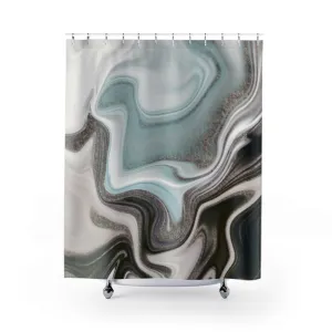 Abstract Shower Curtain | Marble Print Lighting,Home Lighting