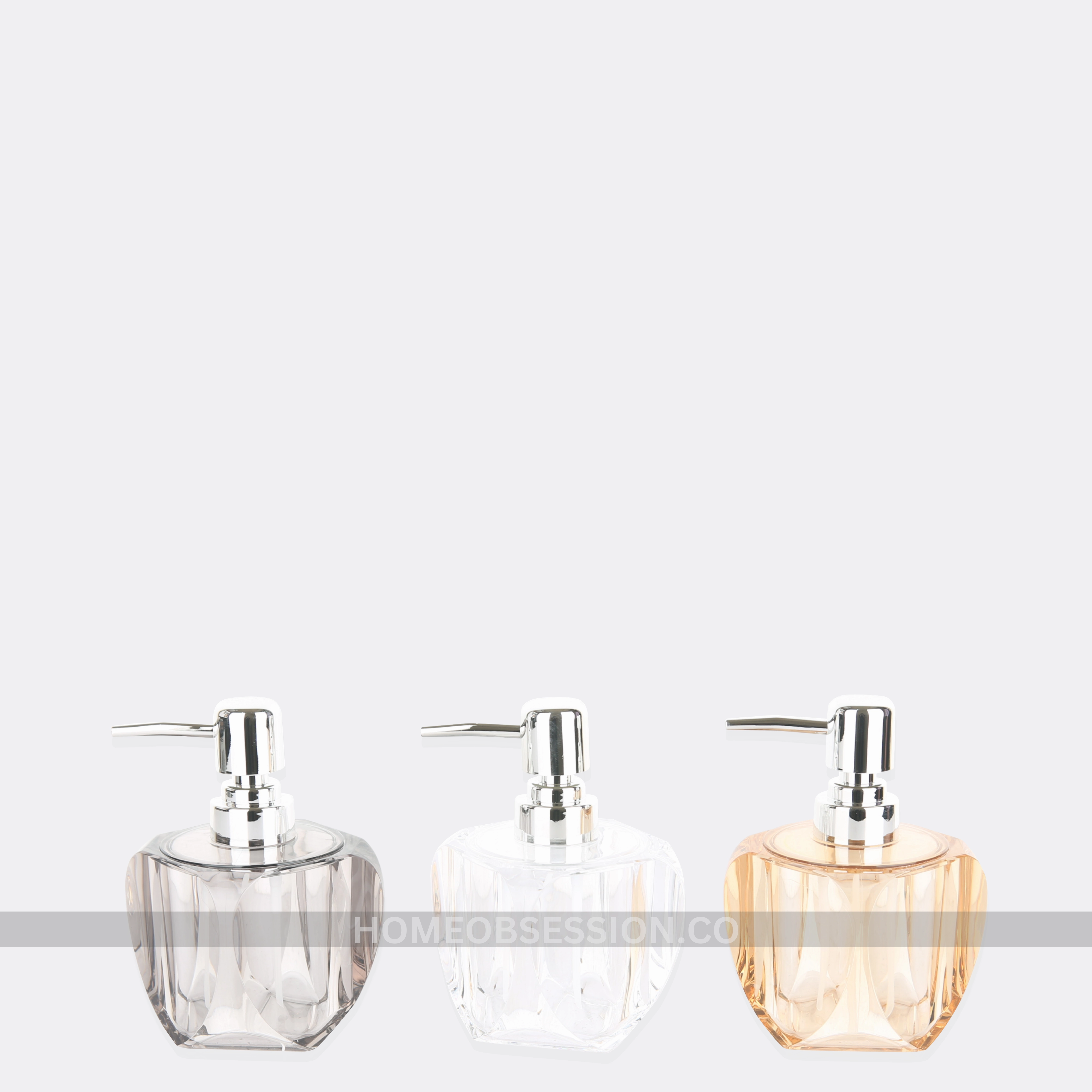 Acrylic Soap Dispenser ( 3 Colors ) Shower Curtain,Waterproof Curtain