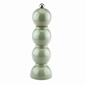 Addison Ross Bobbin Salt or Pepper Mill 24cm In Sage Green Kitchen,modern kitchen essentials