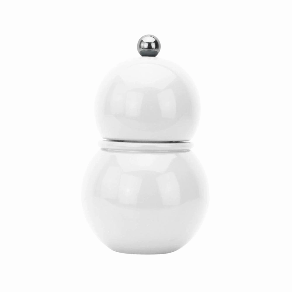 Addison Ross Chubbie Salt & Pepper Mill 12cm In White Kitchen,modern kitchen essentials