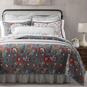 Addy Quilted Bedding Set luxury bedding, duvet cover