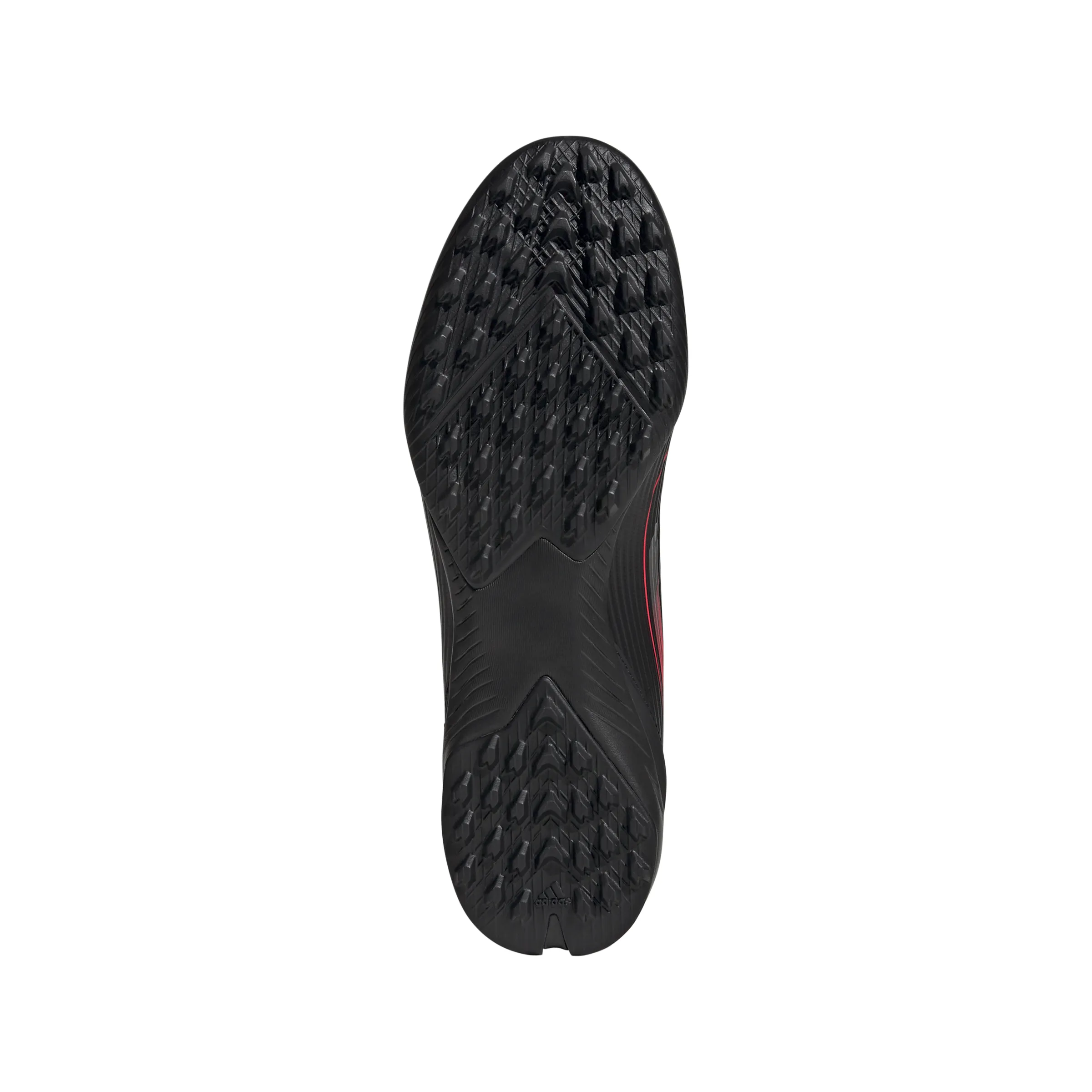 adidas F50 League TF Turf Shoes - core black/iron met/lucid red