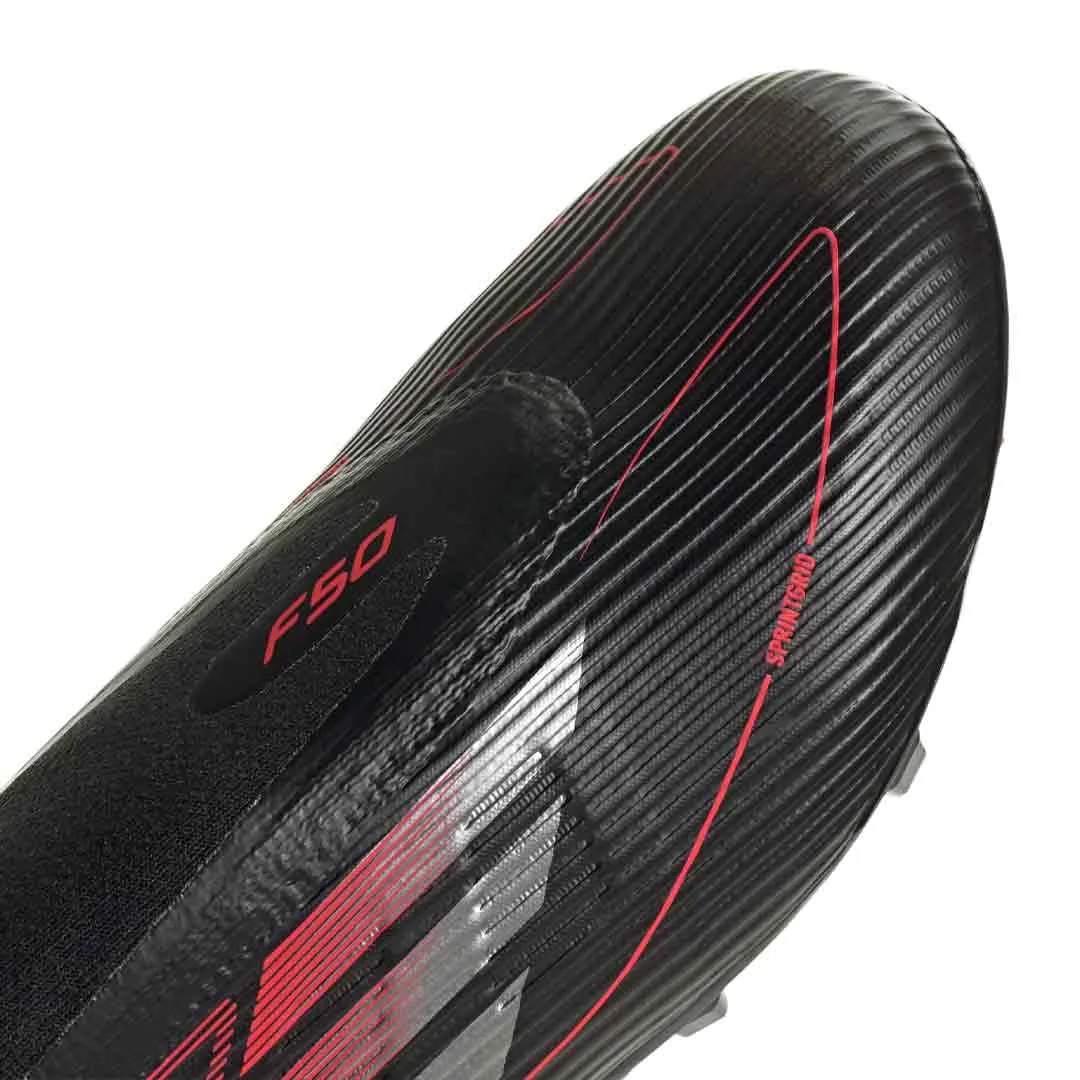 adidas - Men's F50 League Laceless Firm/Multi-Ground Soccer Cleats (IE1242)