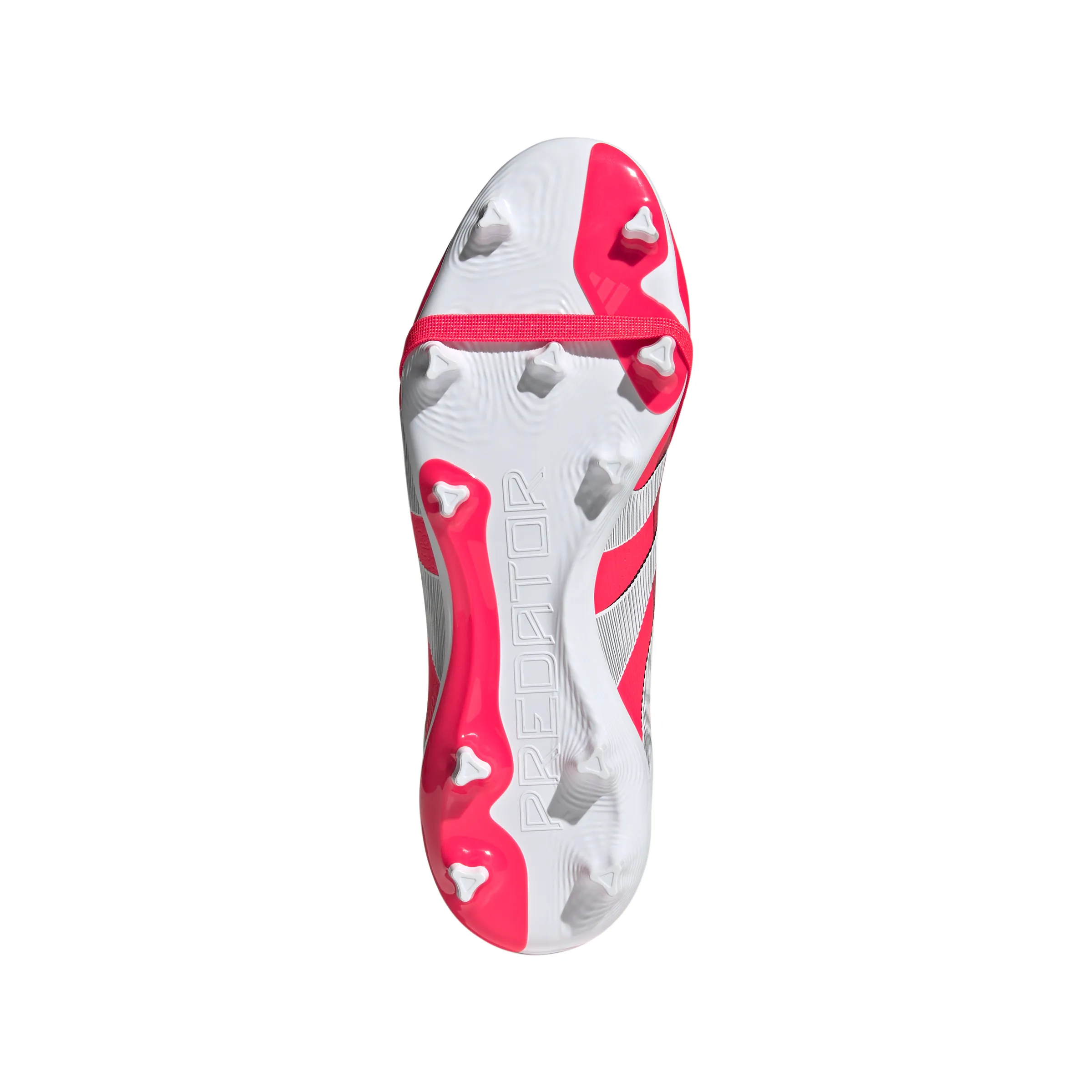 adidas Predator League Fold Tounge FG/MG Soccer Cleat - lucid red/ftwr white/core black