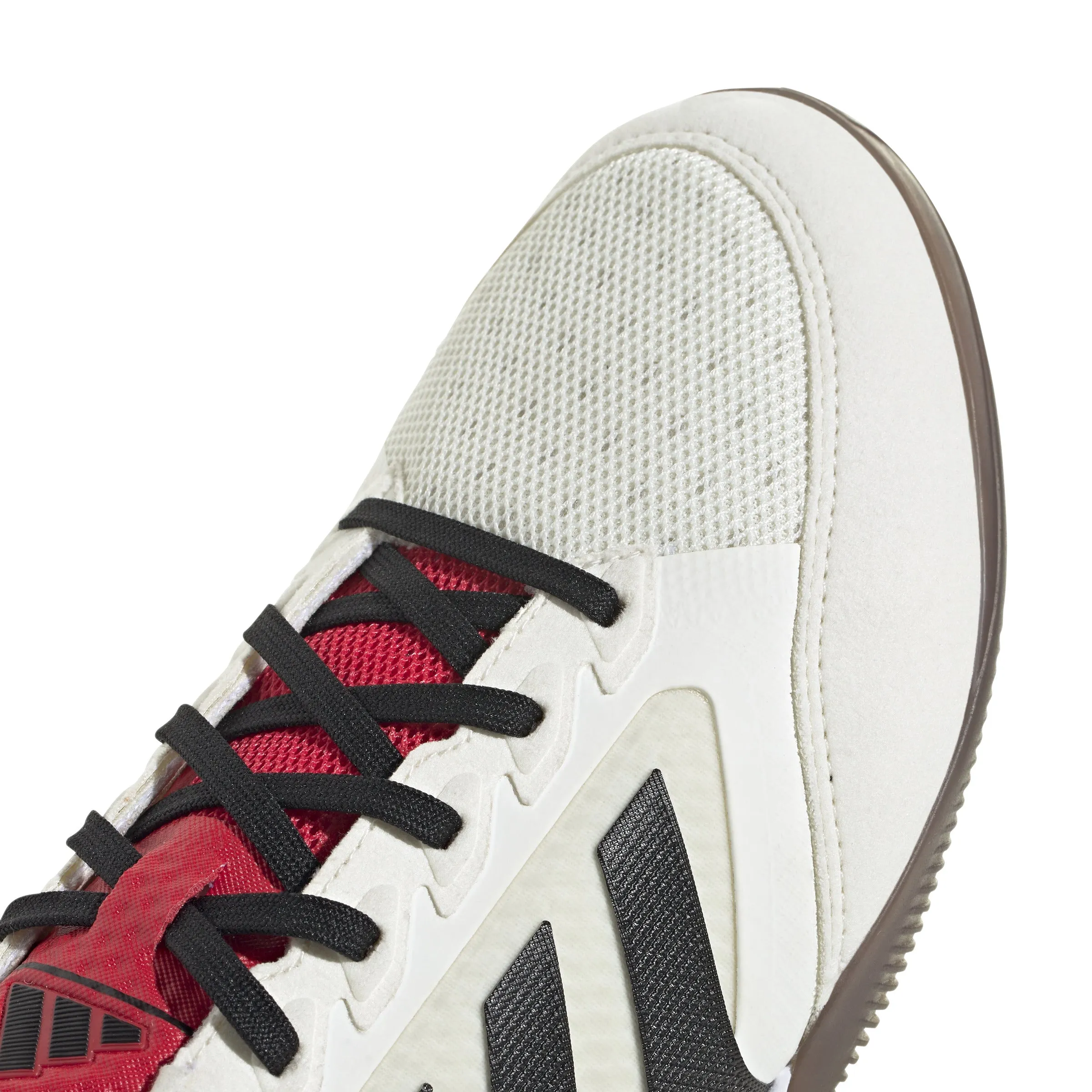 adidas Predator Pro Indoor Soccer Shoes - Off White/Core Black/Pure Ruby