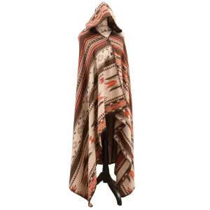 Alamosa Hooded Throw Blanket storage cart, utility cart