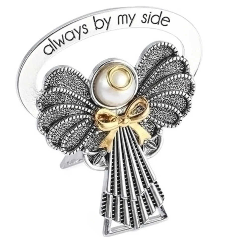Alexa's Angels Always By My Side Original Bedside Angel Figurine Decorative Mirror,Home Decor Mirror