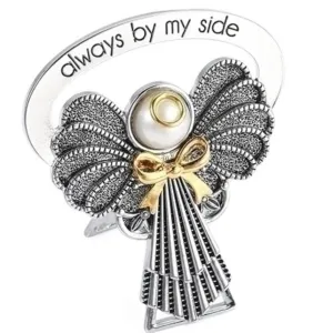 Alexa's Angels Always By My Side Original Bedside Angel Figurine Decorative Mirror,Home Decor Mirror